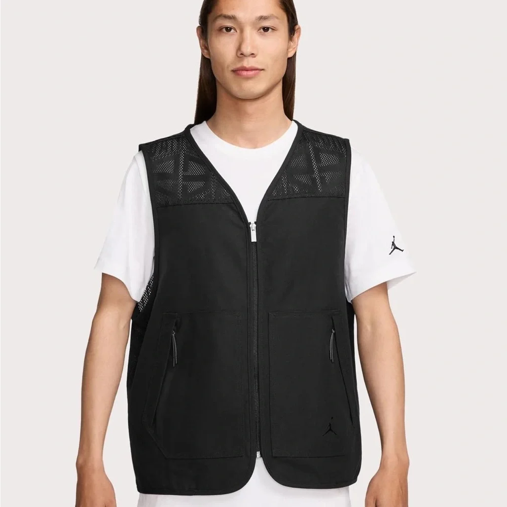 Nike special edition oversized hiking fishing fashion running cargo vest